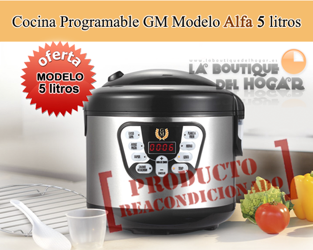 olla programable Cocina Programable GM modelo Alfa 5 Litros