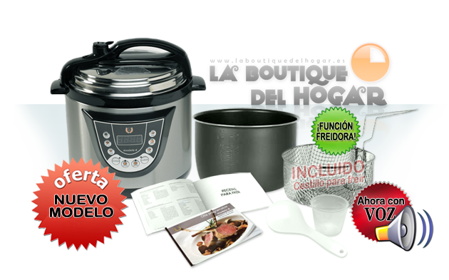 Cocina Programable GM modelo D Funcion freidora 6 litros