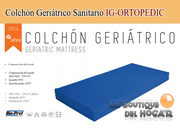 Colchón Geriátrico IG-ORTOPEDIC 16 cm