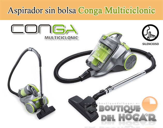 Aspirador sin bolsa Conga MultiCiclonic