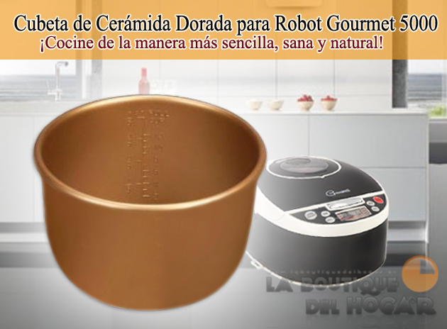 Cubeta de teflón - Repuesto para Robot Gourmet 5000