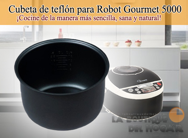Cubeta de teflón - Repuesto para Robot Gourmet 5000