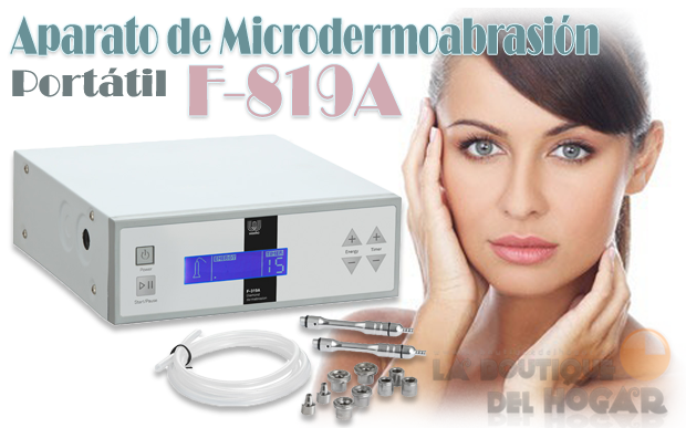 Aparato de Microdermoabrasión mediante puntas de diamante F-319A