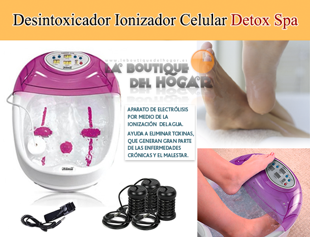 Desintoxicador Ionizador Celular Hidrosana Detox Spa
