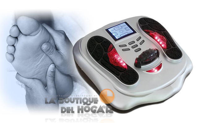 Electroestimulador de pies con Infrarrojos
