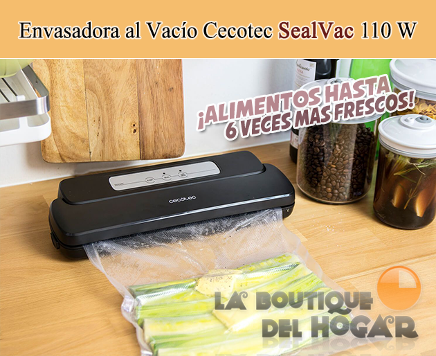 Envasadora al Vacío Cecotec SealVac 110W