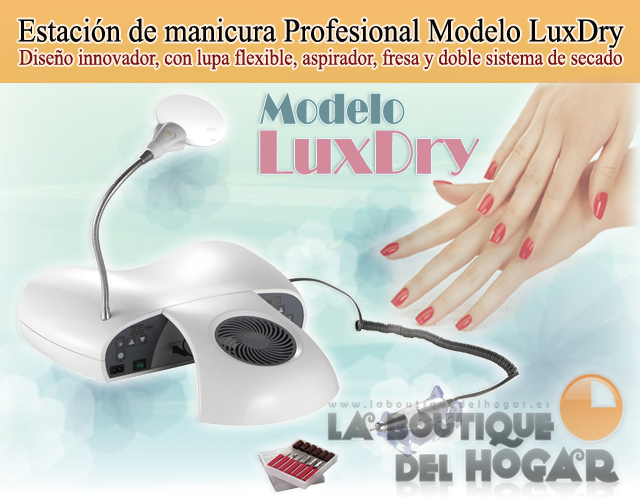 Estación Profesional de manicura portátil Modelo Luxdry WK-M006