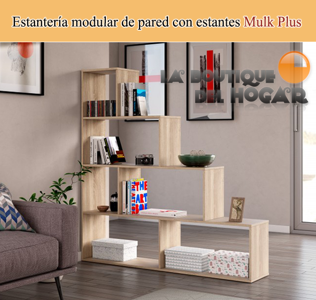 Estantería Libreria de pared modular con estantes Modelo Mulk