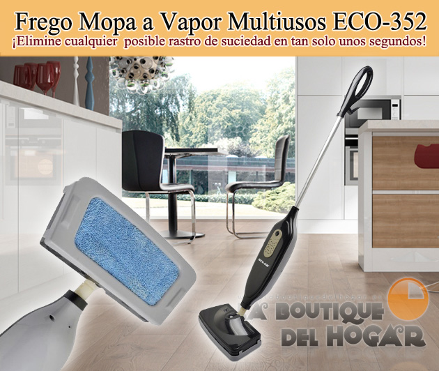 Frego Mopa a Vapor Multiusos Modelo ECO-352