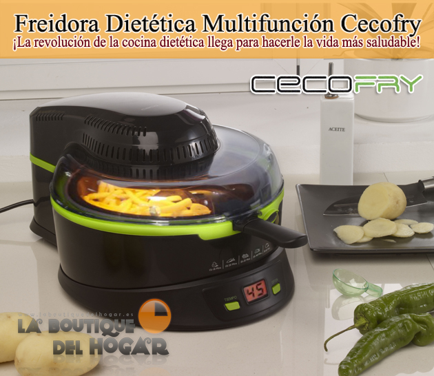 Freidora Multifuncion Cecofry