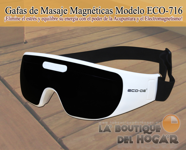 Gafas de masaje magnéticas ECO-716
