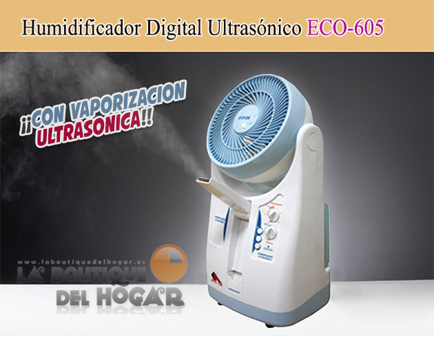 Humidificador digital ultrasónico Eco-605