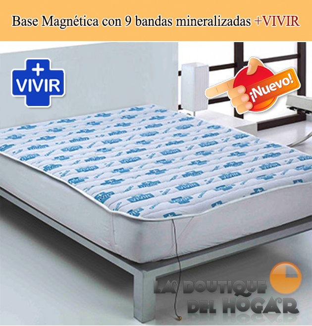 Base Magnética con 9 bandas cargadas +VIVIR