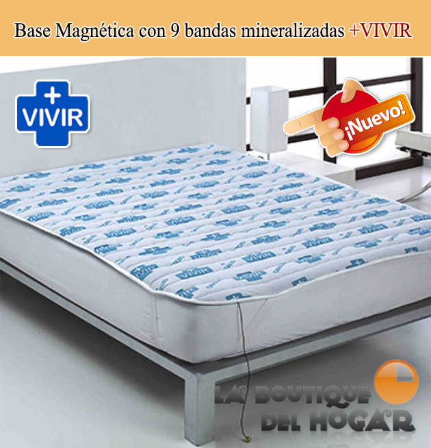 Base Magnética con 9 bandas cargadas +VIVIR