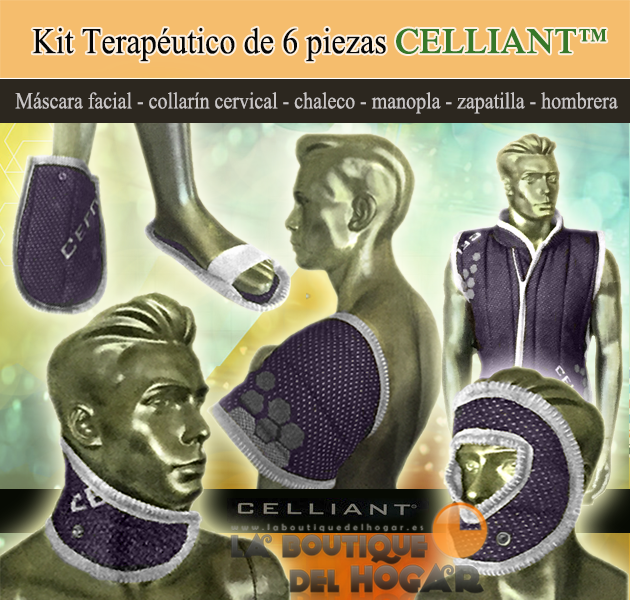 Kit Terapéutico de 6 piezas para Tratamiento del Dolor CELLIANT