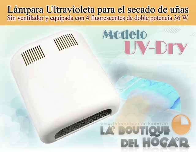 Lámpara UV para el secado de uñas Modelo UV-Dry