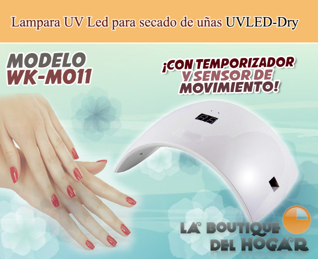 Lámpara UV Led para el secado de uñas UVLED-Dry Modelo WK-M011