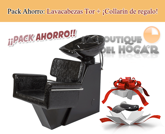 Lavacabezas Cubo Plus reclinable Modelo NBB-PM01 + ¡Protector de cuello de regalo!