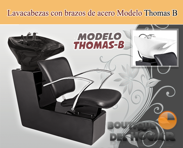 Lavacabezas Gama Alta con brazos de acero Modelo Thomas B