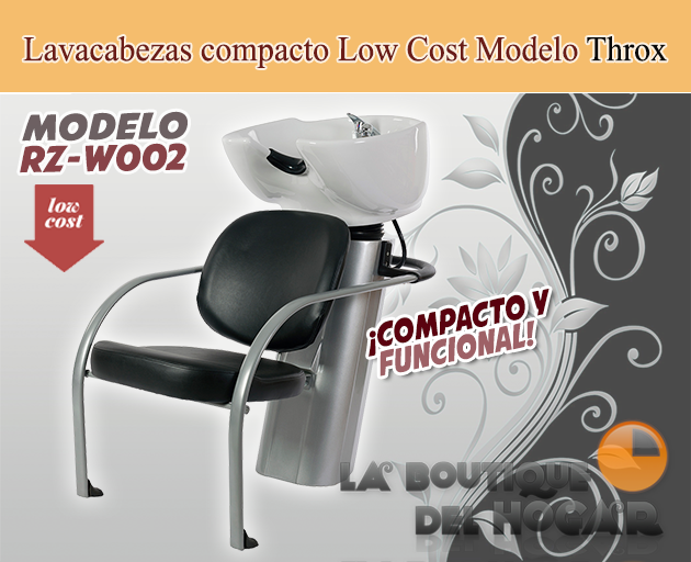 Lavacabezas Low Cost con pica blanca Throx Modelo RZ-W004