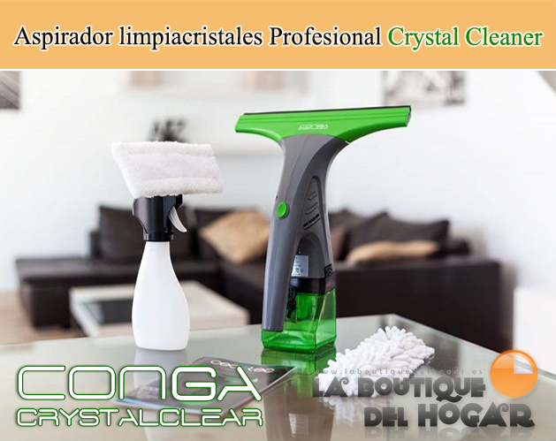 Aspirador limpiador de cristales Profesional Crystal Cleaner