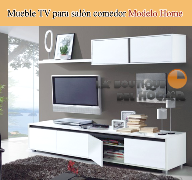 Mueble para salón comedor moderno Modelo Home White