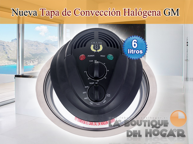 Tapa para convertir cocina en horno de conveccion