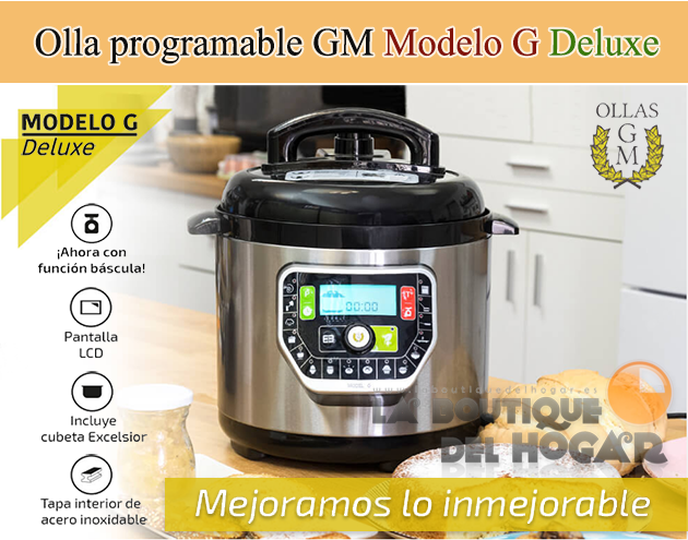 olla Programable GM modelo G Deluxe – 6 litros