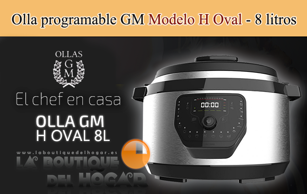 olla Programable GM modelo H Oval – 8 litros