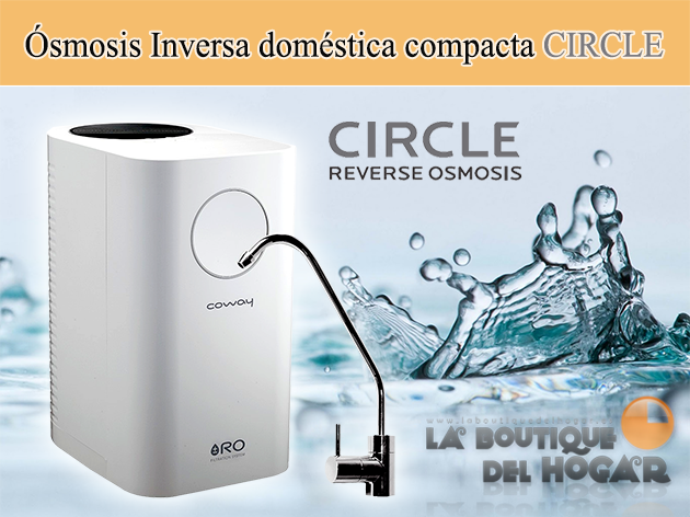 Osmosis Inversa doméstica Compacta Circle sin bomba