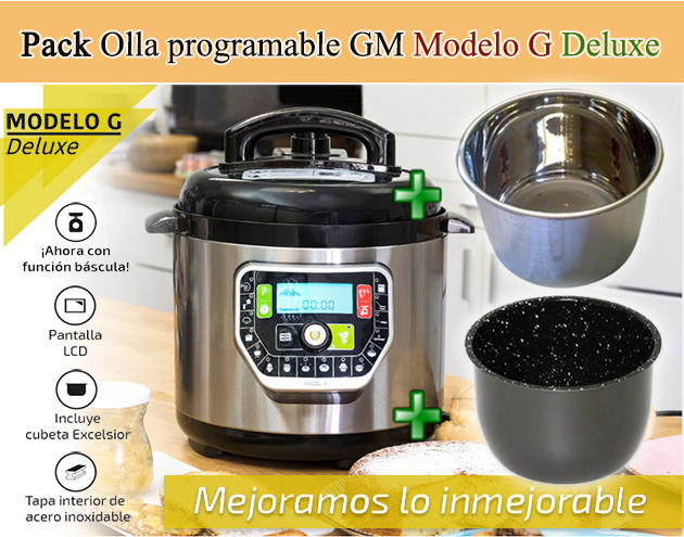 olla Programable GM modelo G Deluxe – 6 litros