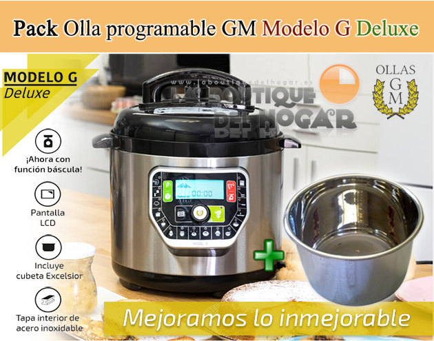 olla Programable GM modelo G Deluxe – 6 litros