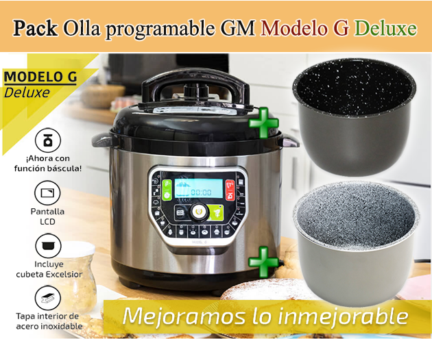 olla Programable GM modelo G Deluxe – 6 litros