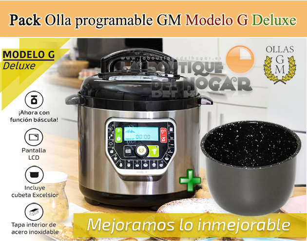 olla Programable GM modelo G Deluxe – 6 litros