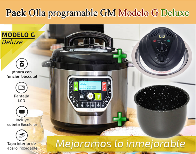 olla Programable GM modelo G Deluxe – 6 litros