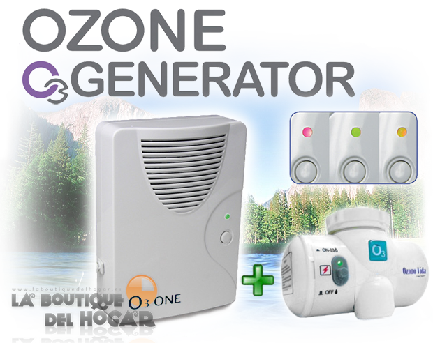 Generador de Ozono Purificador + Generador de Ozono para Grifos