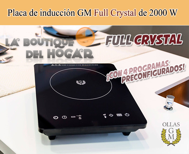 Placa de Inducción Portátil GM 2000W