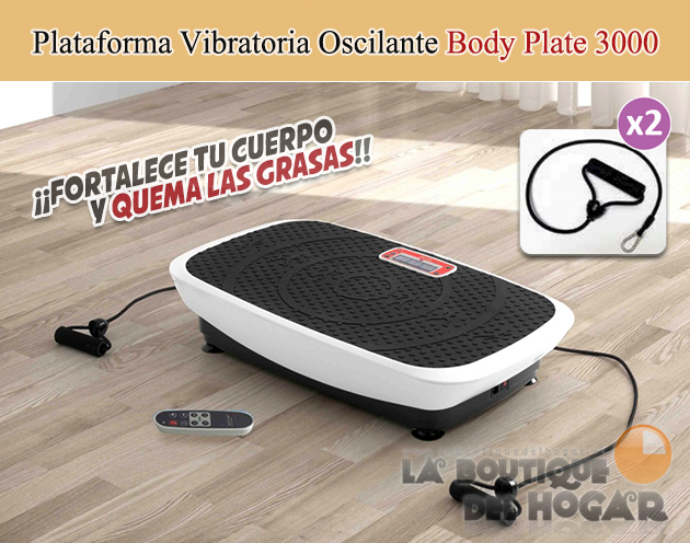Plataforma Vibratoria Oscilante Body Plate 3000 Modelo ECO-514