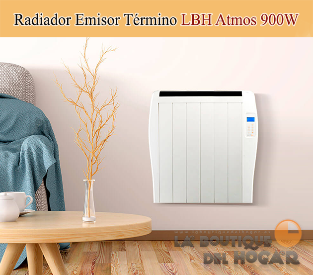 Radiador Emisor Término con Mando de Control LBH Atmos 900