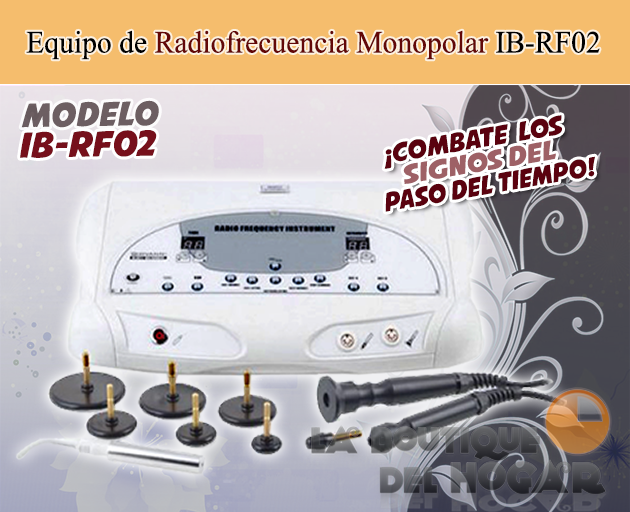 Aparato de Radiofrecuencia Monopolar Modelo IB-RF02