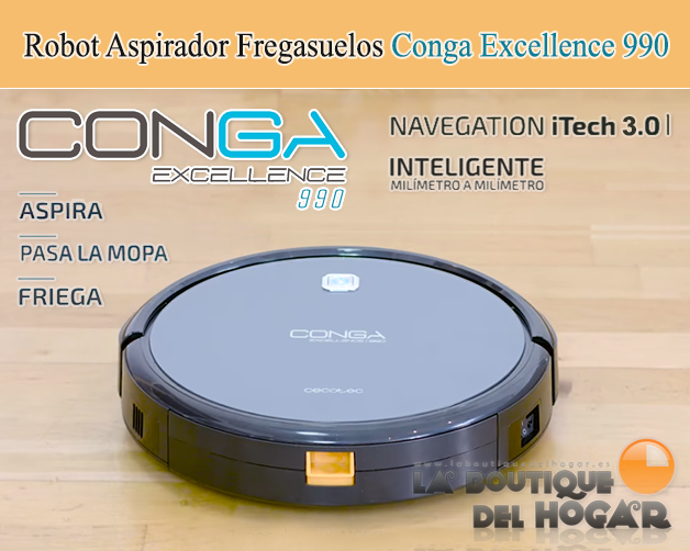 encabezado robot aspirador inteligente conga excellence