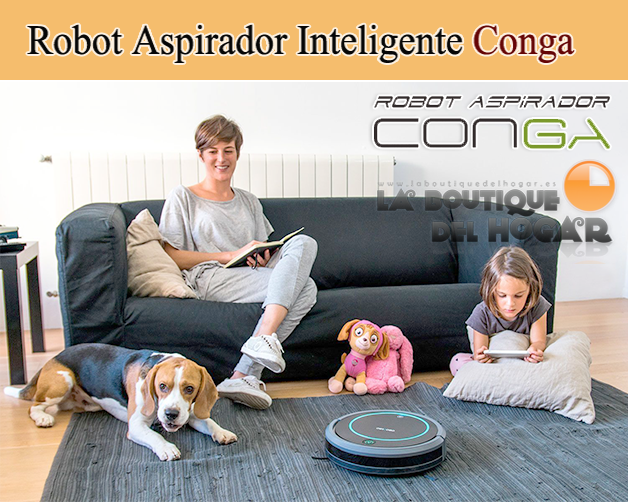 encabezado robot aspirador inteligente conga