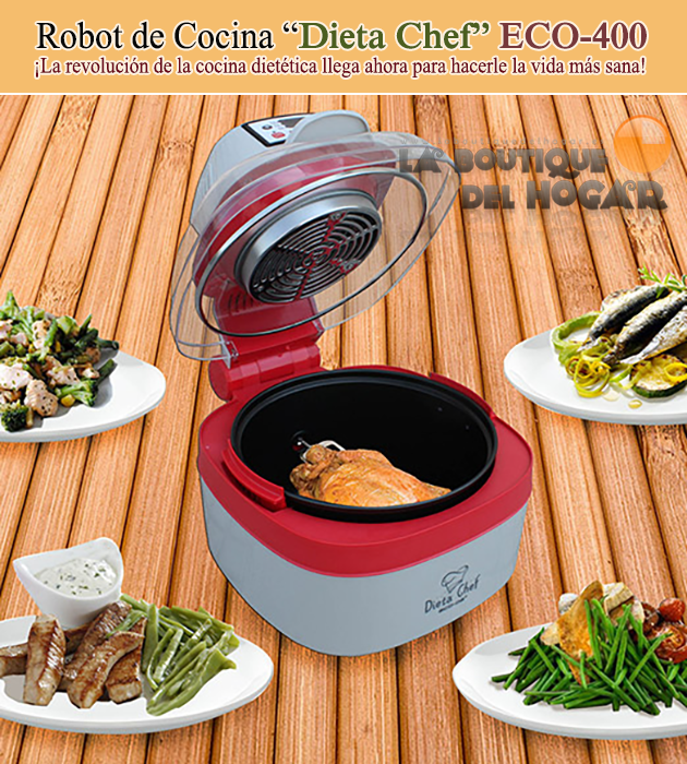 Robot de Cocina Multiusos Dieta Chef ECO-400