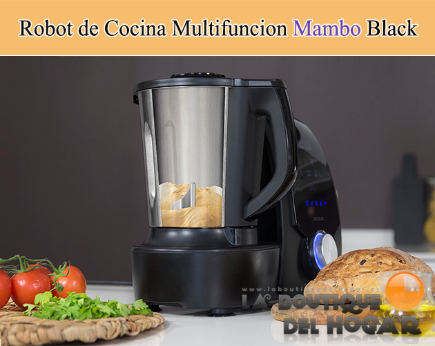 Robot de Cocina Multifuncion Mambo Black