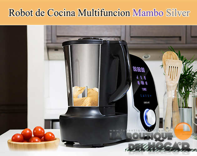 Robot de Cocina Multifuncion Mambo Silver