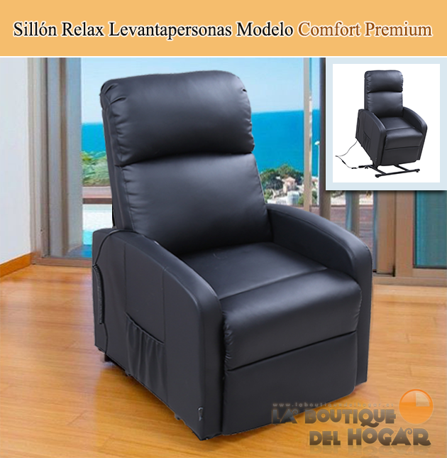 Sillón Relax en Polipiel Comfort Premium Pared Cero