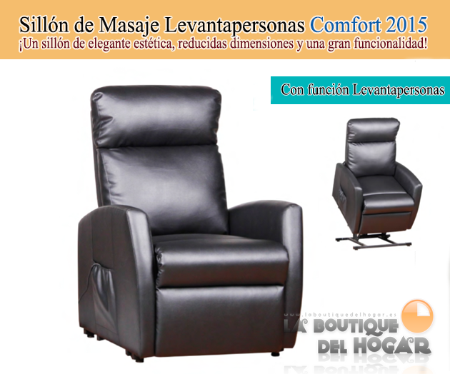 Sillon Masaje Relax Levantapersonas Comfort Modelo 2015