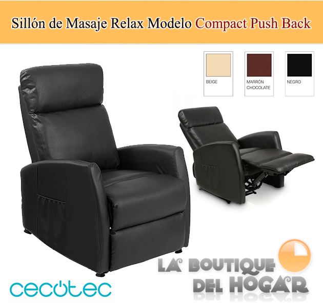 Sillón de Masaje Relax Modelo Compact Push Back