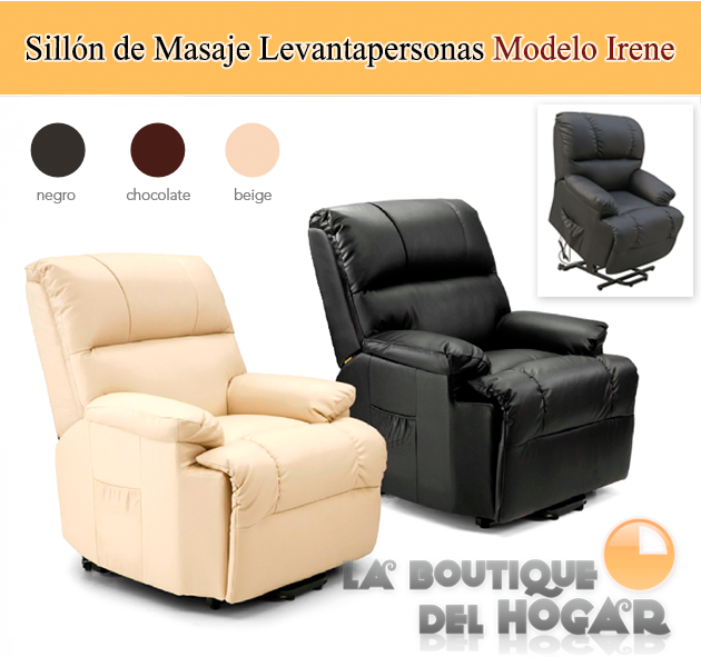 Sillón de Masaje Relax modelo Irene levantapersonas
