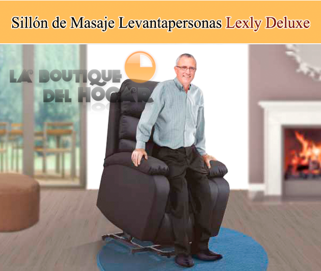 Sillón de Masaje Relax Levantapersonas Modelo Lexly Deluxe